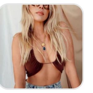 12th Tribe Open front crop top